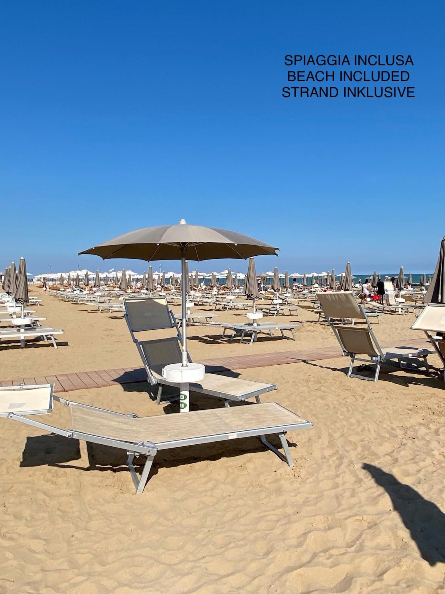 Agua Apartment With Beach Included Lido di Jesolo Dış mekan fotoğraf